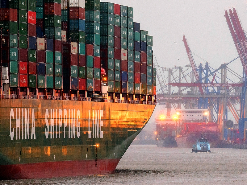 Důsledky zablokování lodí v Šanghaji